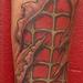 Tattoos - skin rip Spider-man web cartridge tattoo  - 67509